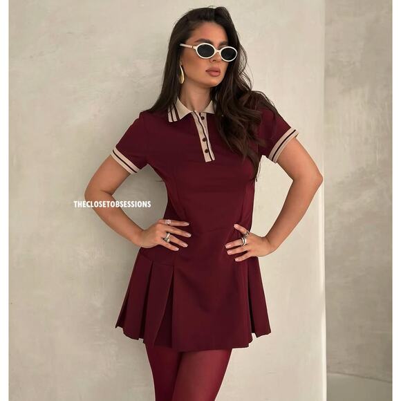 ZARA BLOGGER FAVE!!! Collared Short Dress NWT - Picture 5 of 16